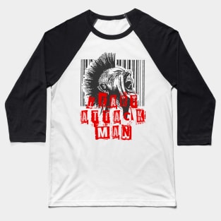 heart attack man on the barcode punk Baseball T-Shirt